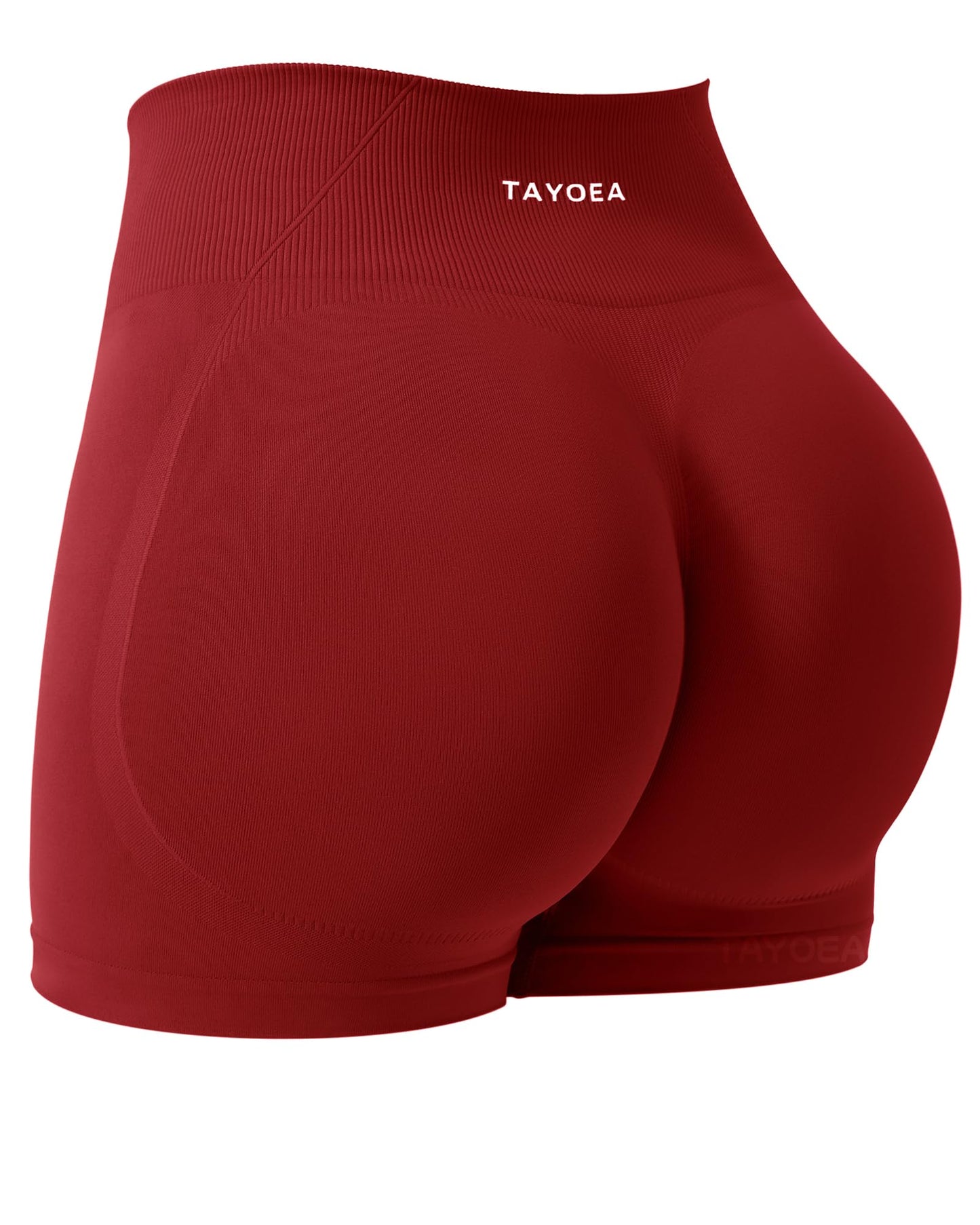 TAYOEA Women's Workout Shorts with Tummy Control & Butt Scrunch for Gym Seamless Yoga Shorts Sports Spandex Biker Shorts