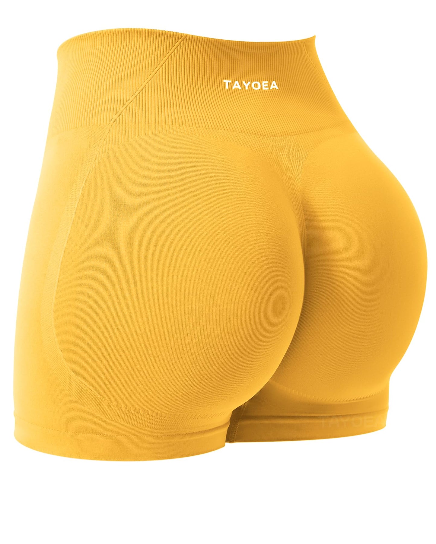 TAYOEA Women's Workout Shorts with Tummy Control & Butt Scrunch for Gym Seamless Yoga Shorts Sports Spandex Biker Shorts
